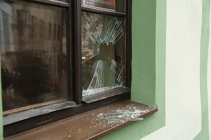 A2B Glass are able to board up broken windows while they are being repaired in Chesham.